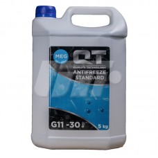 Антифриз QT MEG STANDARD -30 G11 синій 5кг QT-OIL QT553305