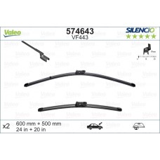Комплект стеклоочистителей VALEO 574643