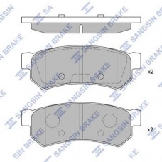 Комплект гальмівних колодок  - дискові SANGSIN SP1257