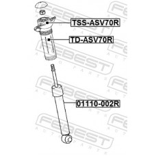 Опора амортизатора FEBEST TSS-ASV70R