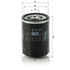 Фільтр мастил MANN-FILTER W 610/3