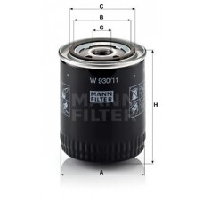 Фільтр мастил MANN-FILTER W 930/11