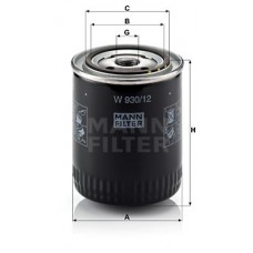 Фільтр мастил MANN-FILTER W 930/12