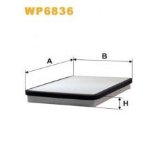 Фільтр салона WIX FILTERS WP6836