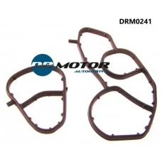К-т прокладок, корпус масляного фiльтра 3 елементи DRMOTOR DRM0241