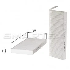 Фiльтр салону SMARTEX AC140442