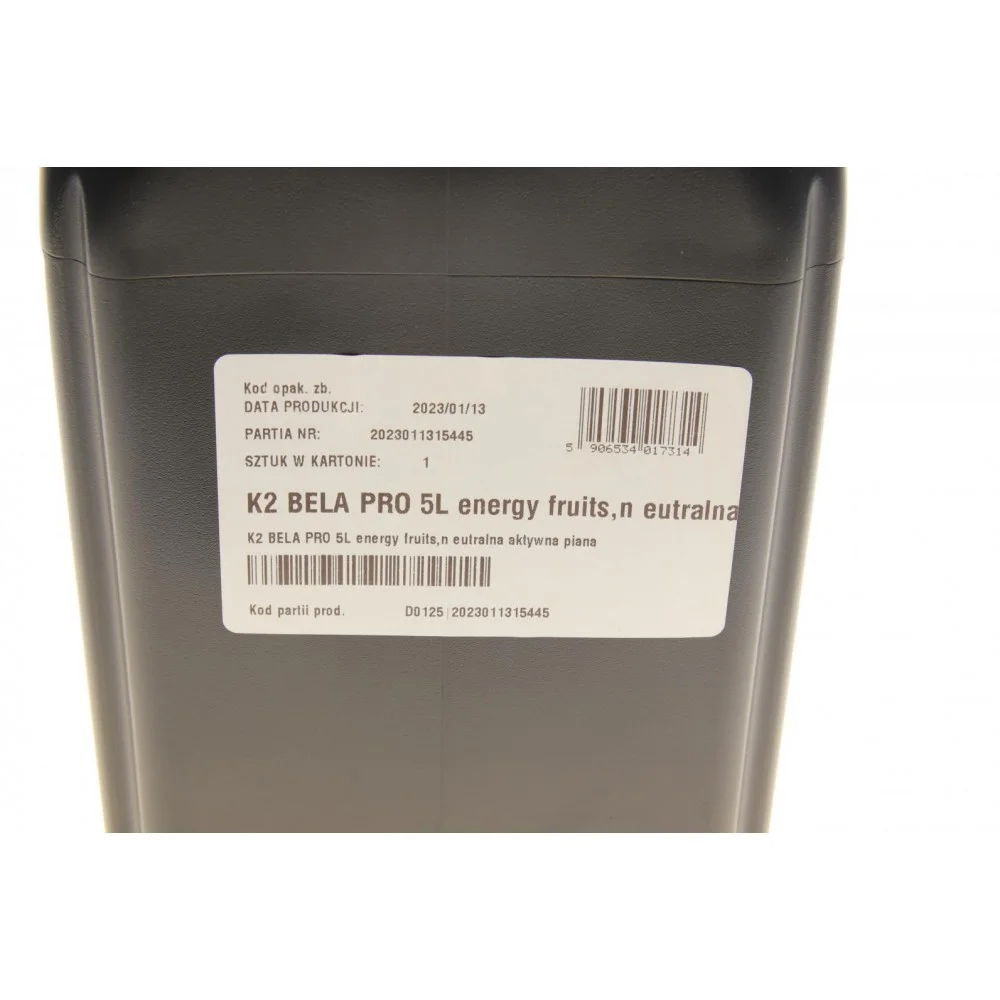 Піна активна для автомобіля Bela Pro Energy Fruit (5L)