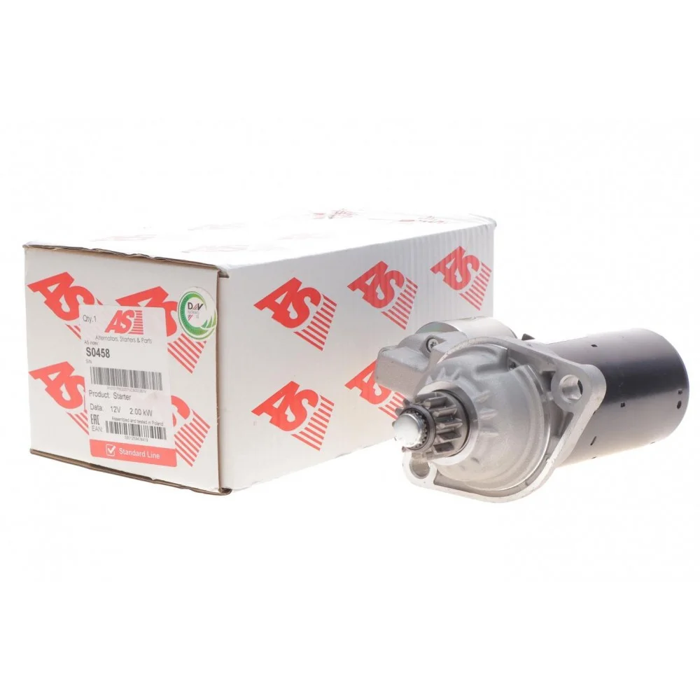 Стартер VW Caddy III/IV 12-20/Passat B7 2.0 TDI 10-13 (12V/2kw) (z=13)