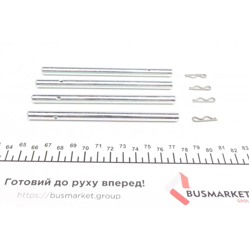 Планка супорта (переднього) прижимна (к-кт) Ford Transit/Iveco Daily IV 06-14