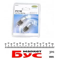 Автолампа P21W 12V 21W BA15d SBC Brake/Indicator/Reverse/Rear Fog (2шт.)