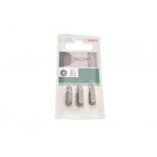 Набір бит Bosch Standard PH1//PH2/PH3 25mm (3 шт.)