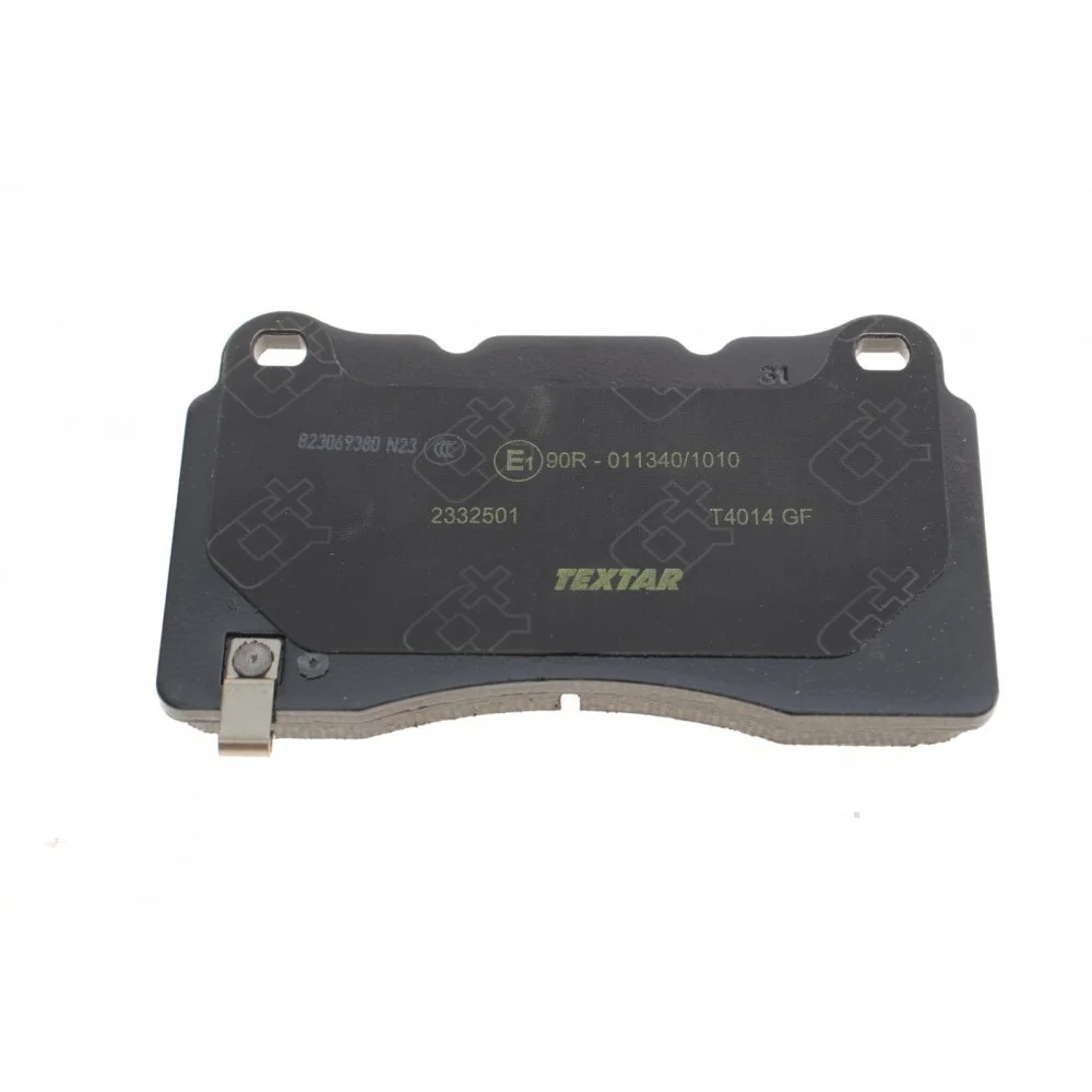 Колодки гальмівні (передні) Tesla Model S/X 13- (Brembo) (131.8x77x.3x15) Q+