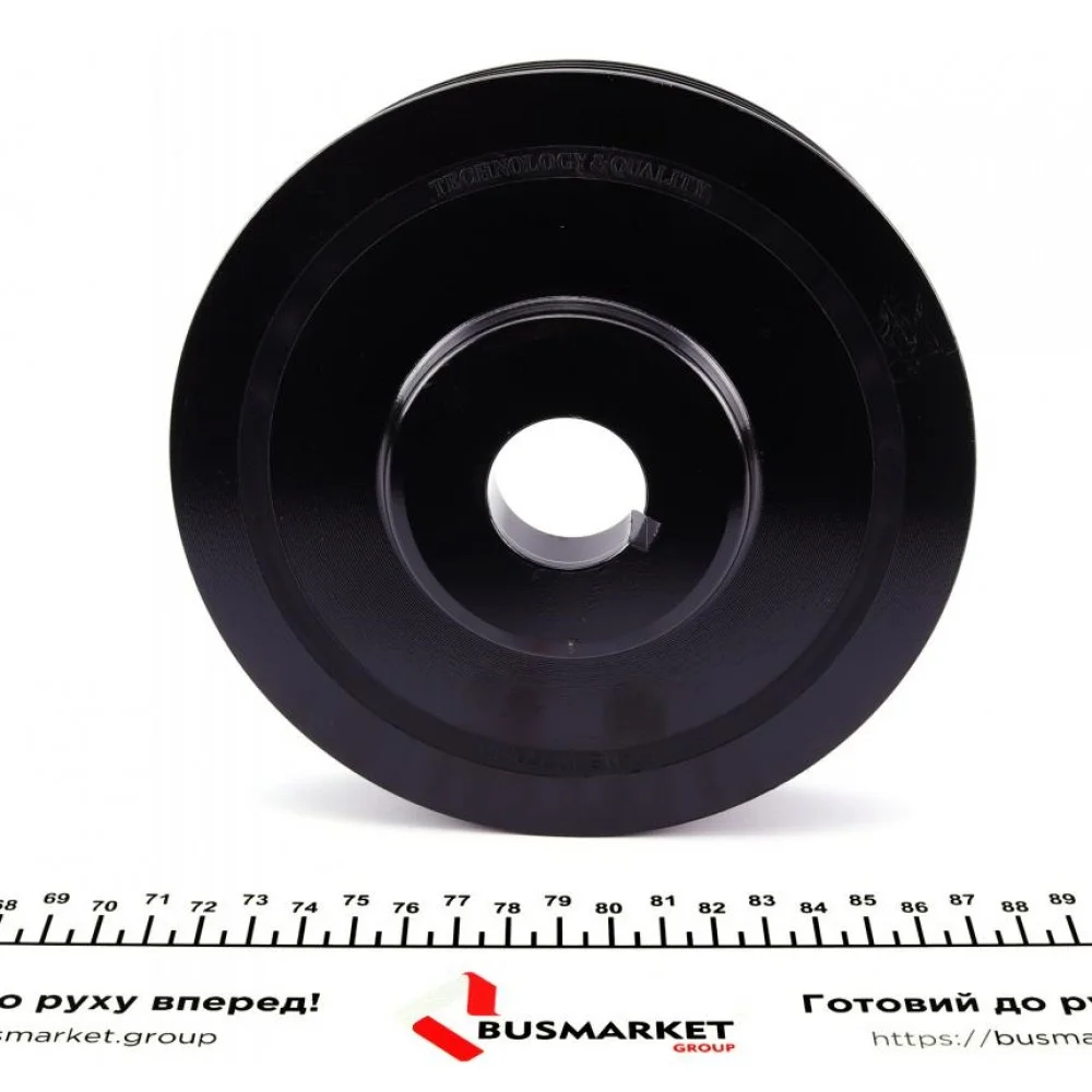 Шків колінвалу Citroen Berlingo/Fiat Scudo/Peugeot Expert/Partner 1.9D/2.0HDi (6PK) (к-кт з болтом)