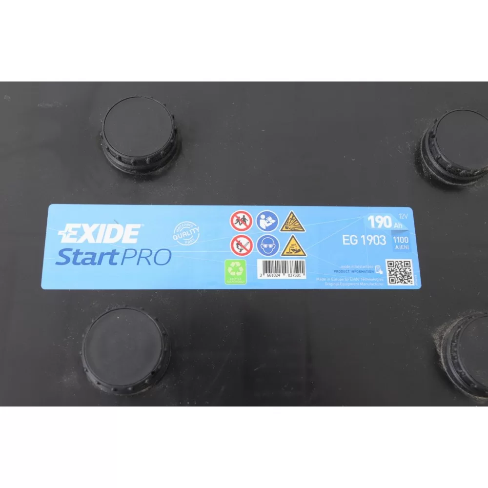 Акумуляторна батарея 190Ah/1100A (513x223x223/+L/B00) StartPro