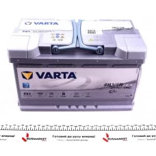 Акумуляторна батарея 80Ah/800A (315x175x190/+R/B13) (Start-Stop AGM) Silver Dynamic F21