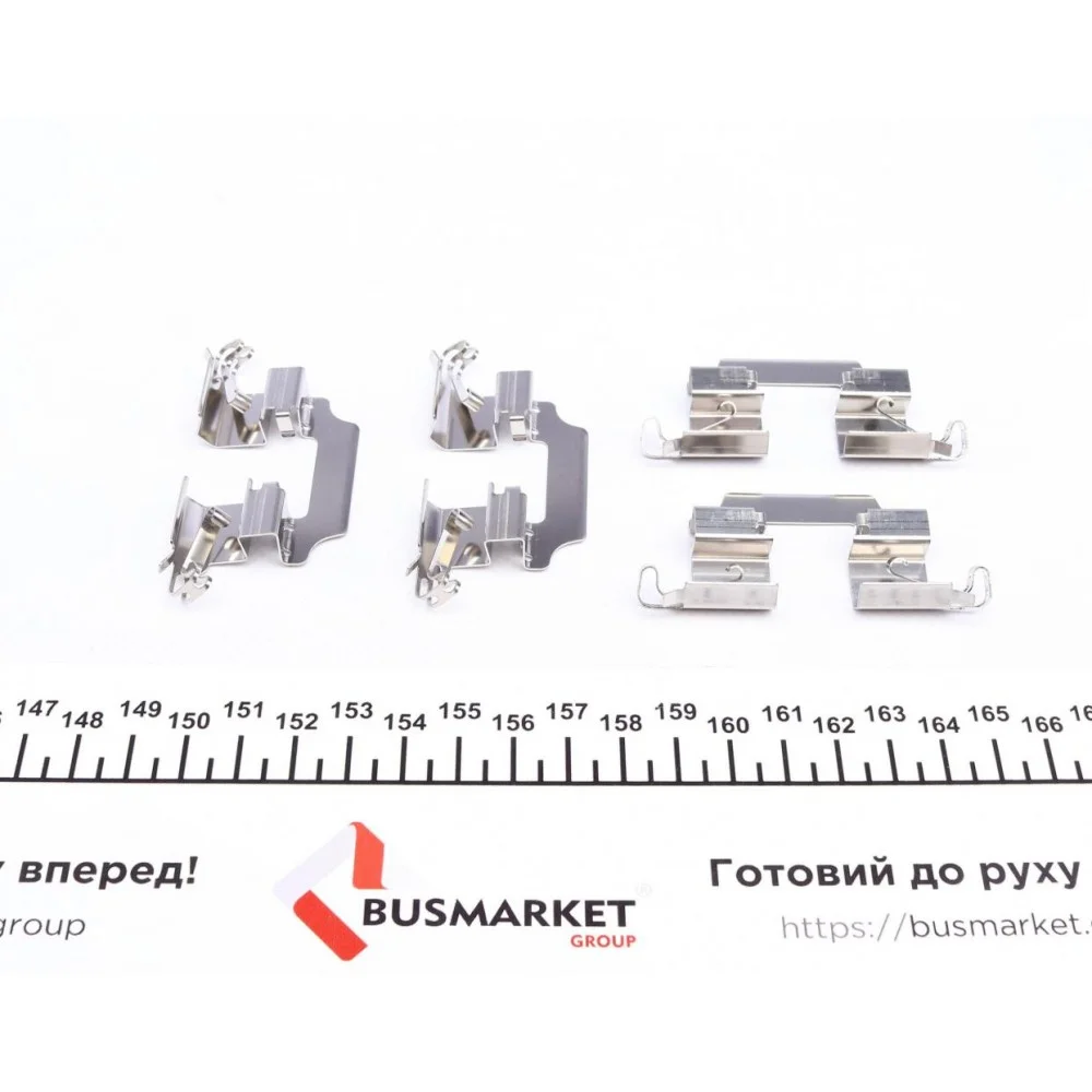 Планка супорта (заднього) прижимна (к-кт) Renault Megane IV/Scenic III/IV 09- (TRW)