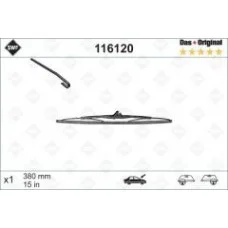 Щітка склоочисника (380mm) Ford Transit/Renault Kangoo 97-