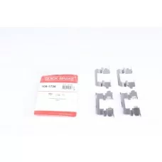 Планка супорта (переднього) прижимна (к-кт) Nissan Qashqai/ X-Trail 07-13 (Akebono)