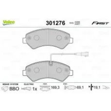 Комплект гальмівних колодок (дискових) (передніх) Citroen Jumper/Peugeot Boxer 2.0-3.0HDi 06- R16