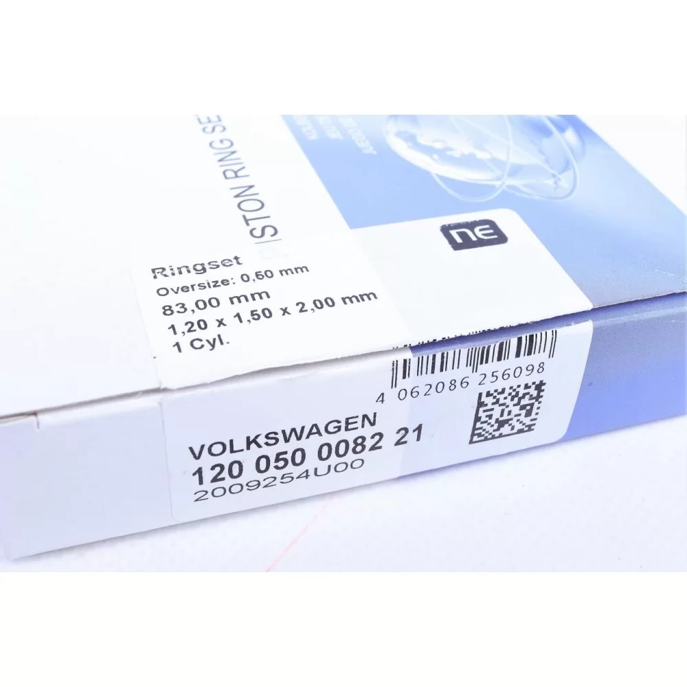 Кільця поршневі VW Golf V/VI/Passat 2.0FSI/TFSI 04- (83.00mm/+0.50) (1.2-1.5-2.0) = 8950665000