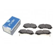 Колодки гальмівні (передні) Nissan X-Trail/Infiniti Q50 13-/Renault Koleos 16- (к-кт)(Akebono)