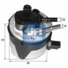 Корпус фільтра паливного Ford Fiesta 1.6TDCI 08-/Focus 1.6TDCI 03-/Mazda 3 1.6 MZR CD 08-13