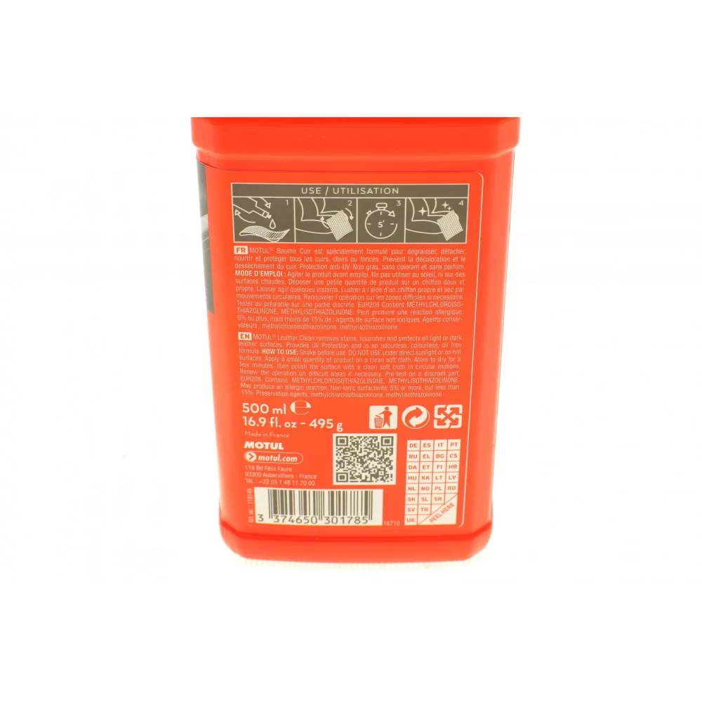 Засіб для догляду за шікрою CAR CARE Leather Cleaner (500ml) 110149