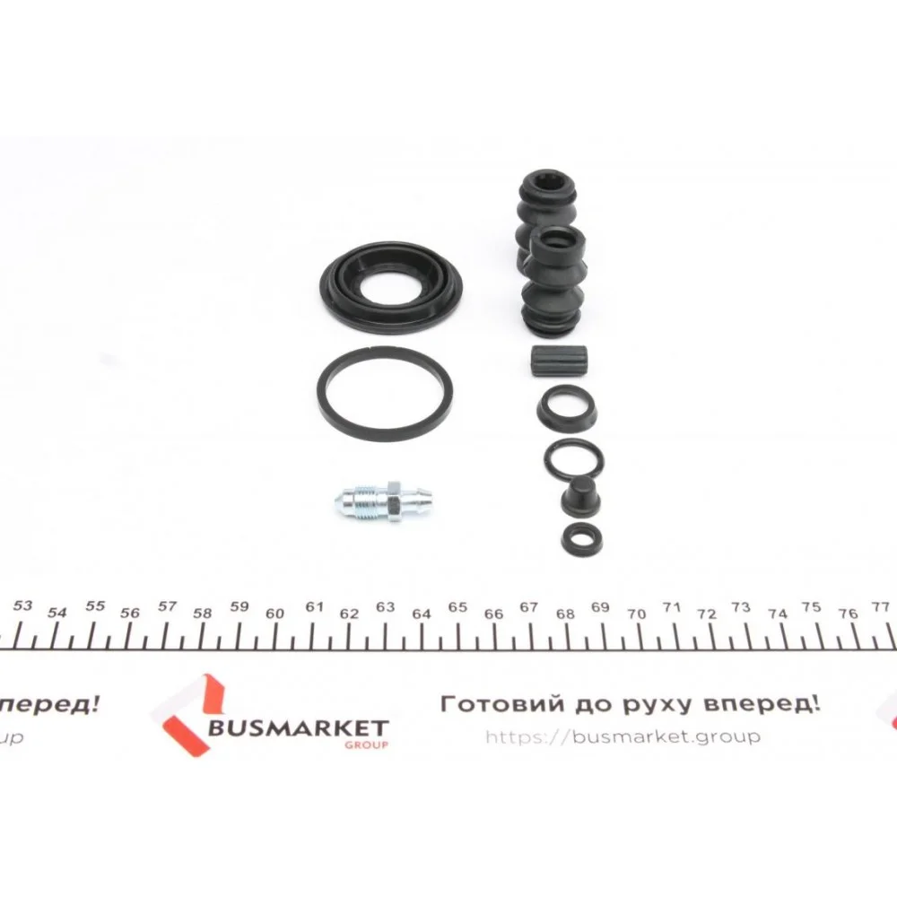 Ремкомплект супорта (заднього) (R) Citroen C4/Toyota Avensis 06- (d=38mm) (+поршень з механізмом)