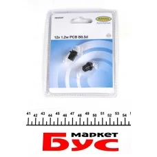 Автолампа 12V 1.2W B8.5d Black (в щиток приборів) (2шт.)