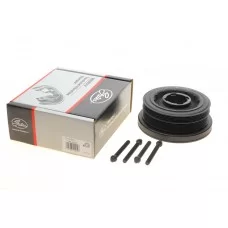Шків колінвалу BMW 5 (E60)/X5 (E70) 2.5D/3.0D 02- (4PK + 6PK) (M57)