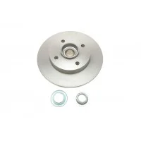 Диск гальмівний (задній) Citroen C3 09-/C4/Peugeot 307/207 04-/208 12- (249х9 (+ABS) (з підшипником)