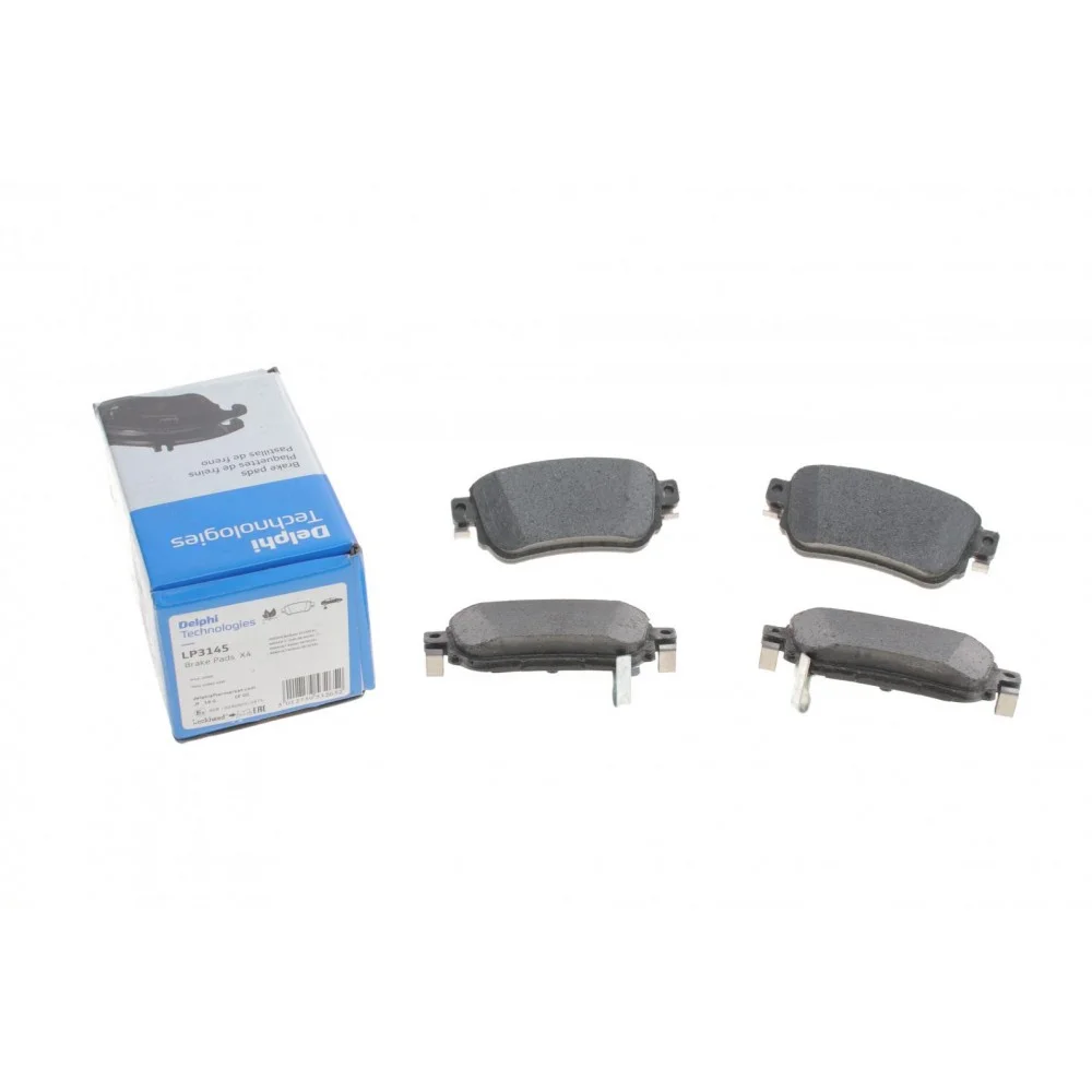 Колодки гальмівні (задні) Nissan Leaf 17-/Qashqai/X-trail 13-/Renault Kadjar 15-/Koleos 16-