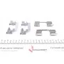 Планка супорта (переднього) прижимна (к-кт) MB C-class (W203/S203)/Peugeot 407/Skoda Fabia 99-