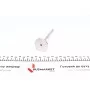 Клапан (випуск) Fiat Ducato 2.8HDI 98- (36x8x122) (вальцювання)