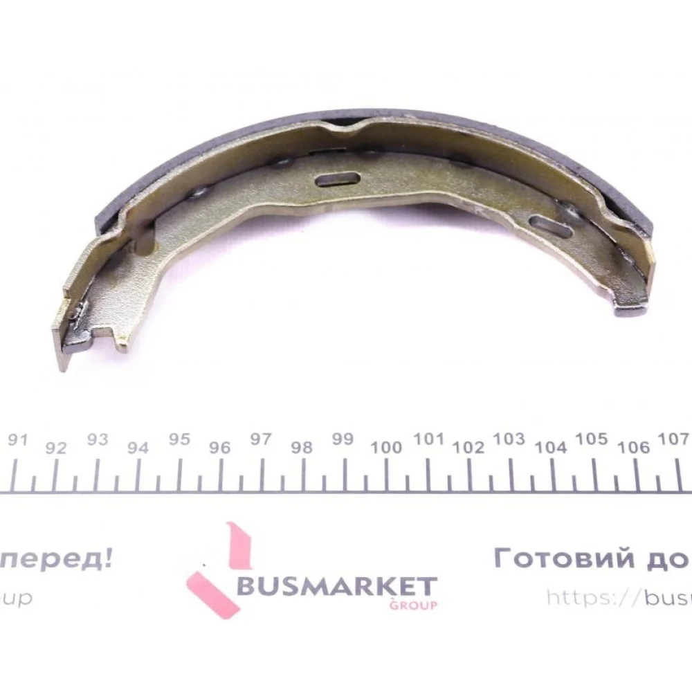 Колодки ручника MB C-class (W204/C204) 07- /E-class (A207/C207) 09- (165x25)