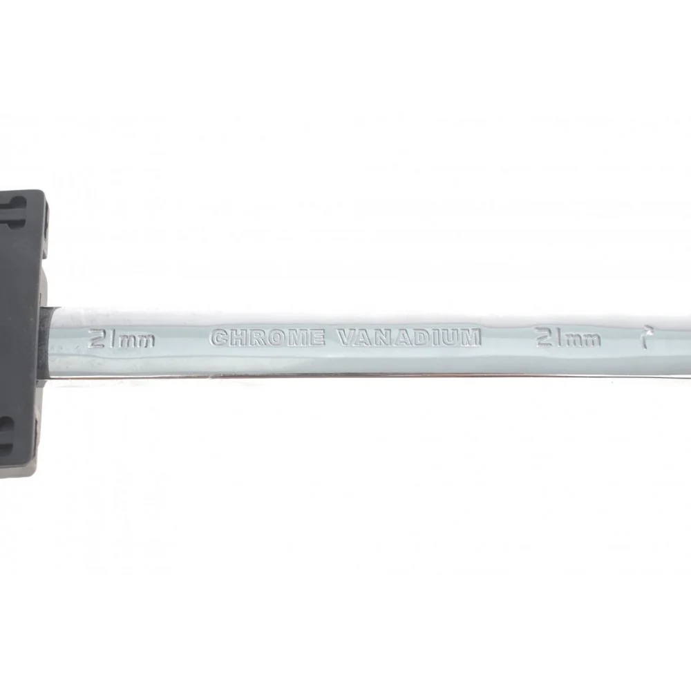 Ключ ріжково-накидний з тріскачкою 21 mm 72 зуб. L-290 mm