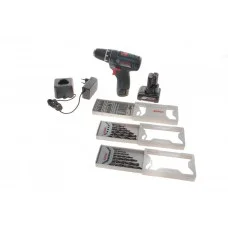 Шуруповерт акумуляторний GSR 12V-15 Professional (30Nm/12V) (+ 2 АКБ+з/у+2 набори свердел+25 біт)
