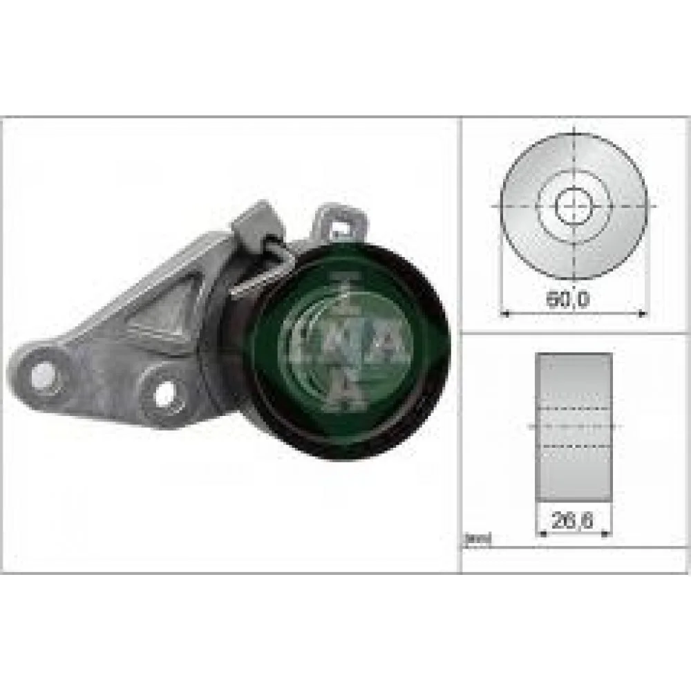 Натяжник ременя ГРМ Mazda II/Ford Fiesta 1.25i/1.6 16V 95-