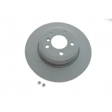 Диск гальмівний (задній) BMW X5 (E70/F15/F85)/X6 (E71/E72/F16/F86) 07- (345x24) (з покр.) (вент.)