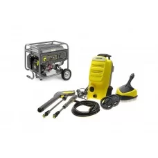 Електрогенератор PGG 3/1 (2.8kW/220V) + міні-мийка K4