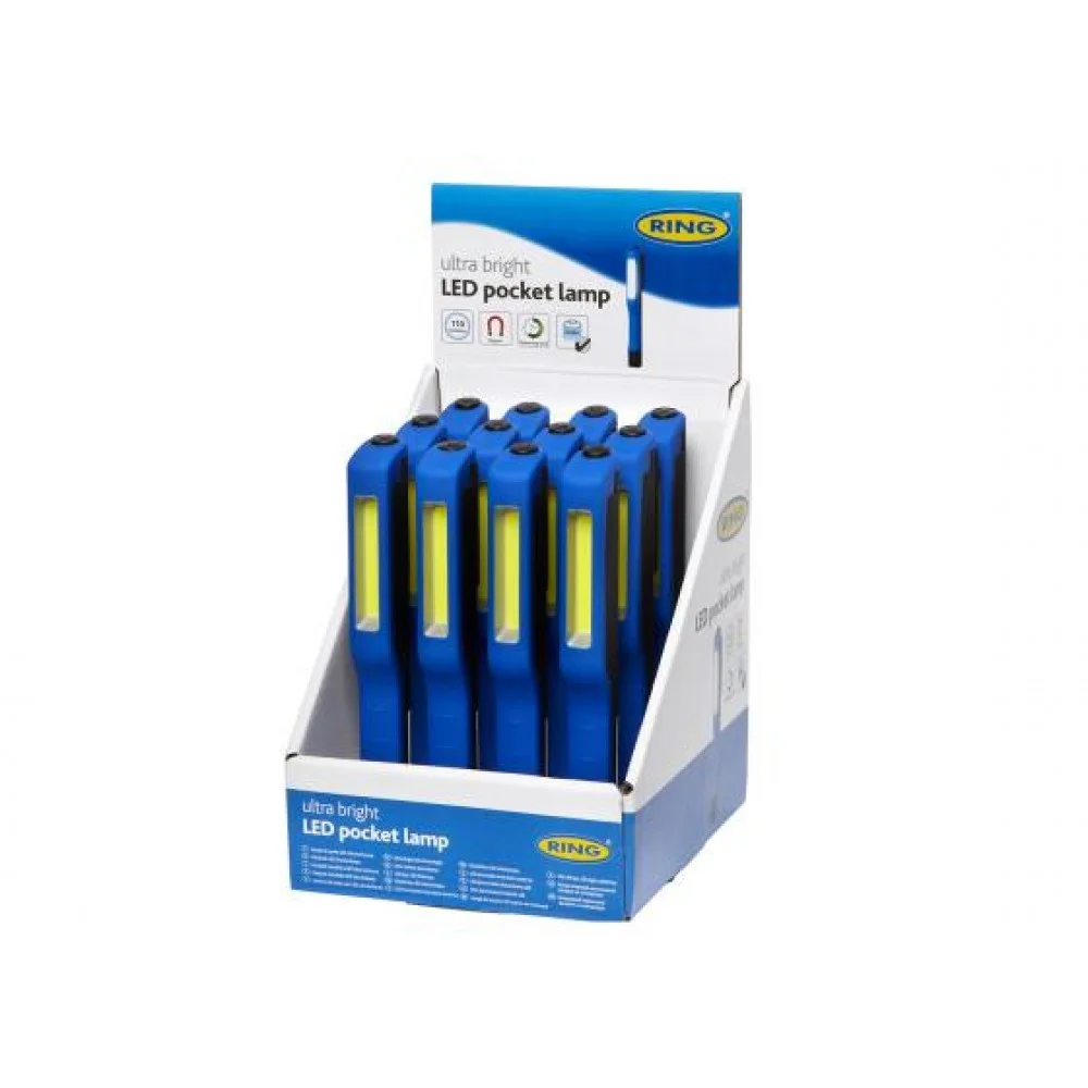 Ліхтарик LED у вигляді ручки з магнітним зажимом (110Lm/3xAAA)