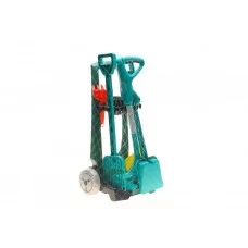 Іграшковий тачка з інвентарем для садівництва Klein Bosch Garden Trolley