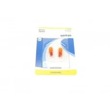 Автолампа WY5W 12V 5W W2.1x9.5d (без цоколя, жовта) (блістер/2шт)