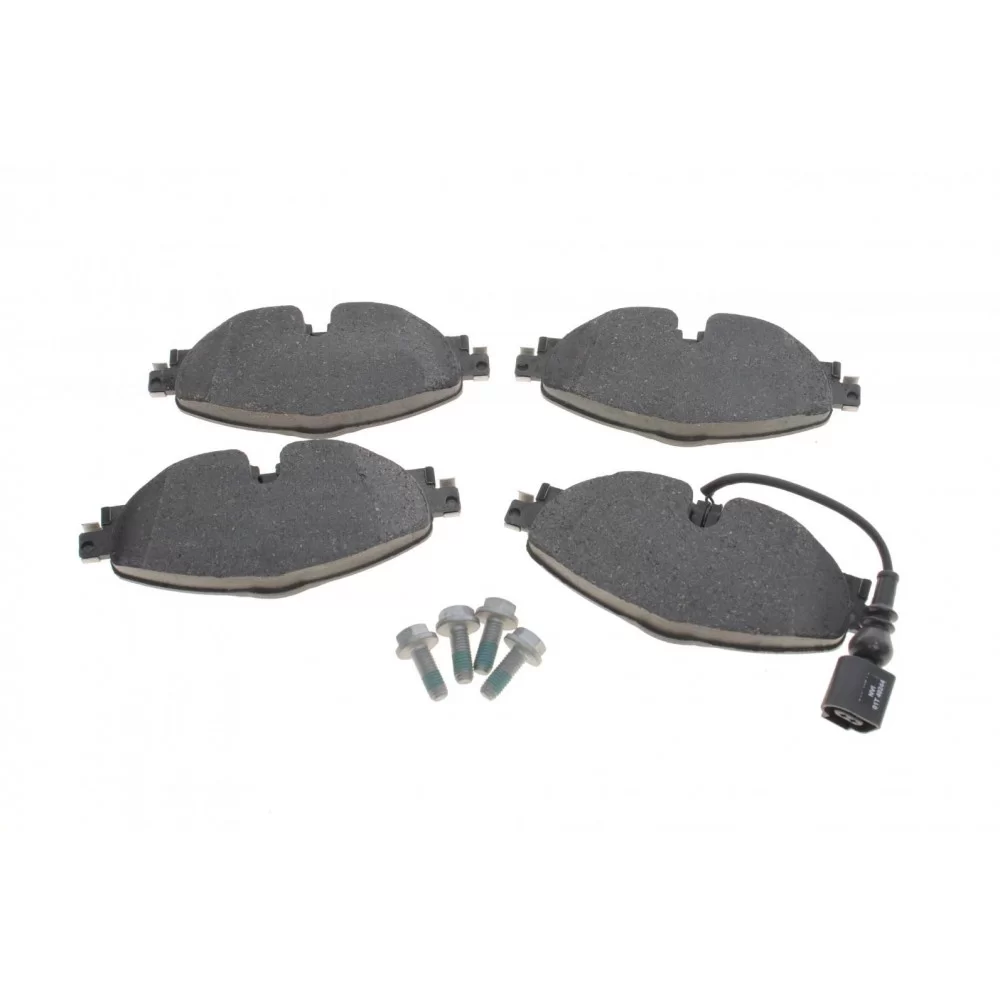 Колодки гальмівні (передні) VW Caddy IV/Golf VII/Passat B8/Skoda Octavia/Seat Leon 12- (з датчиком)