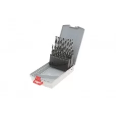 Набір свердл HSS PointTeQ ProBox (1-10mm) К-кт 19 шт.