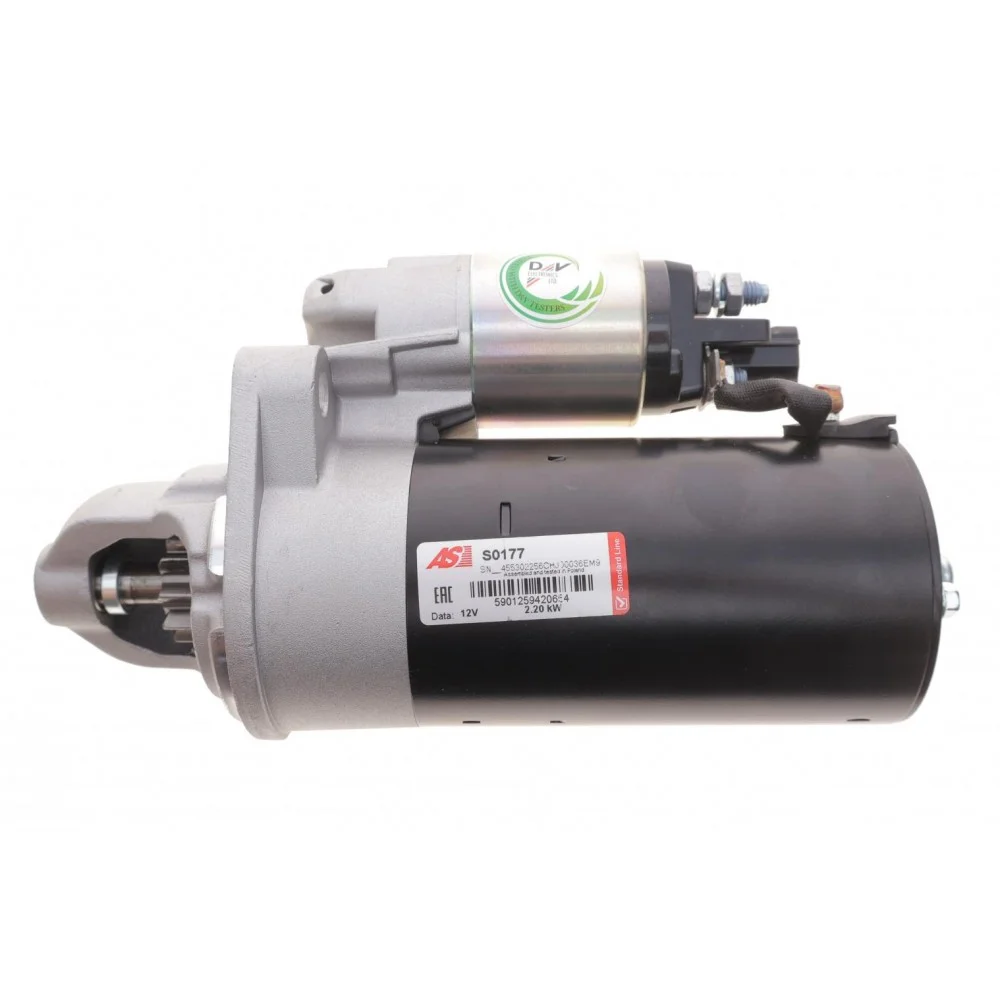 Стартер Audi A4/A6/A8 2.7-3.0 TDI 04- (12V/2.2kw) (z=10)