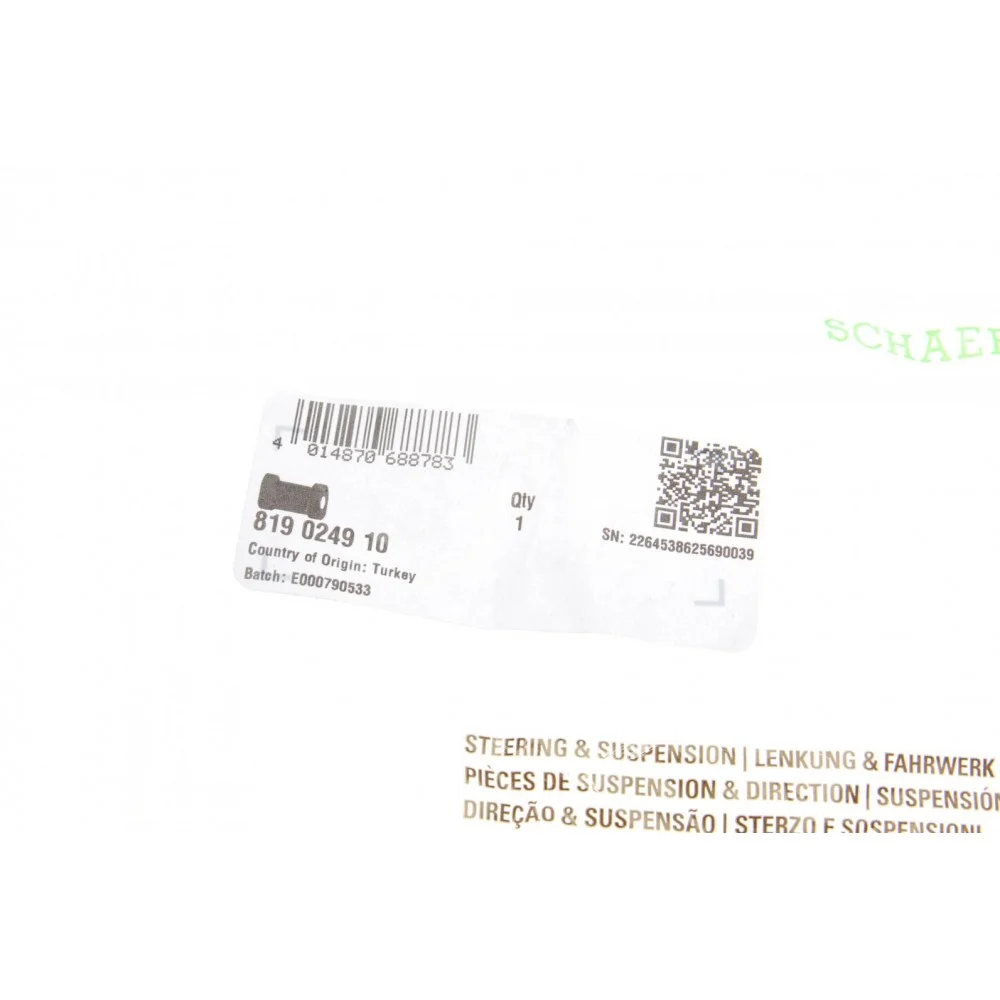 Втулка стабілізатора (переднього) Audi A4/A6 (d=29.2mm)