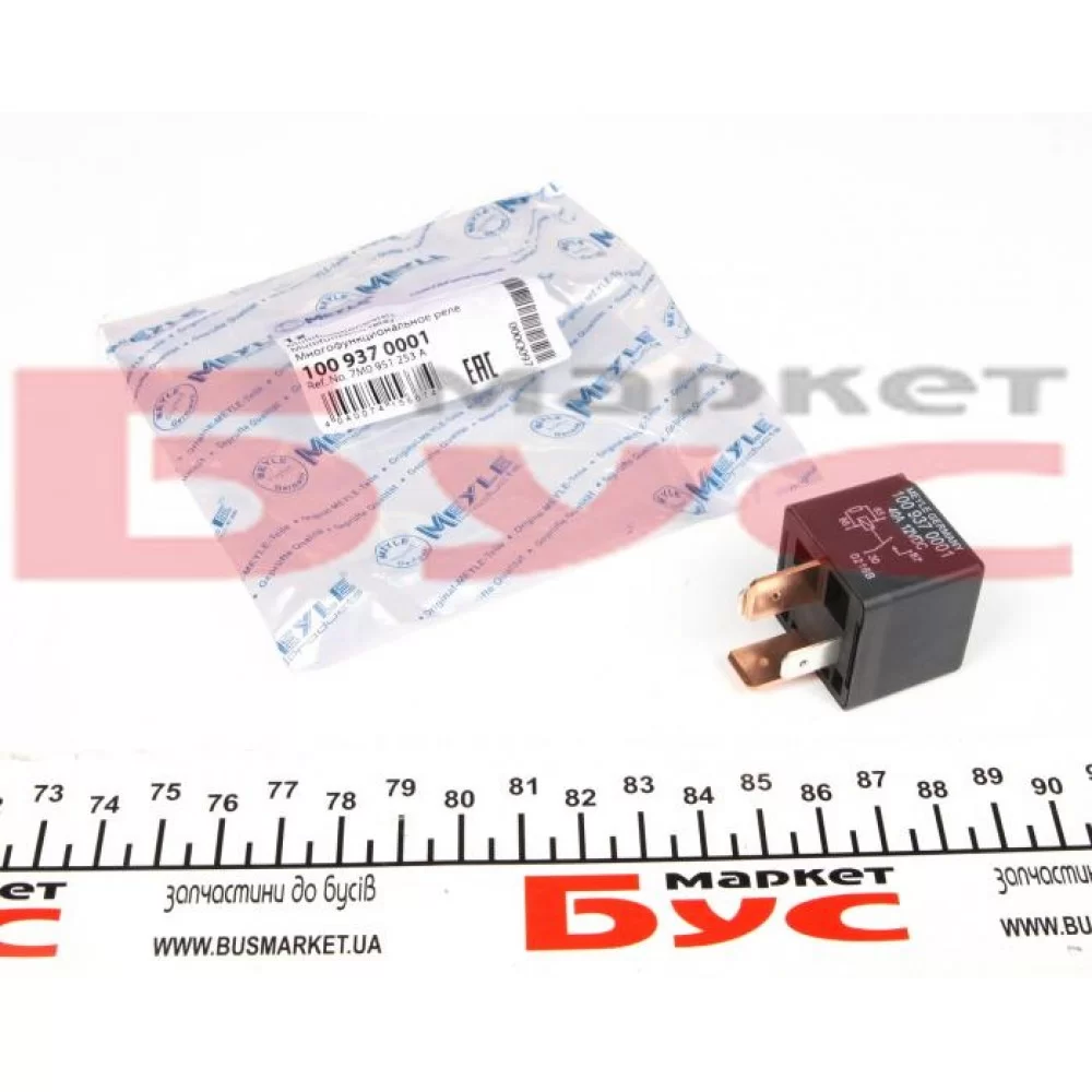 Реле обігрівача скла VW Caddy/Passat 85- (12V)