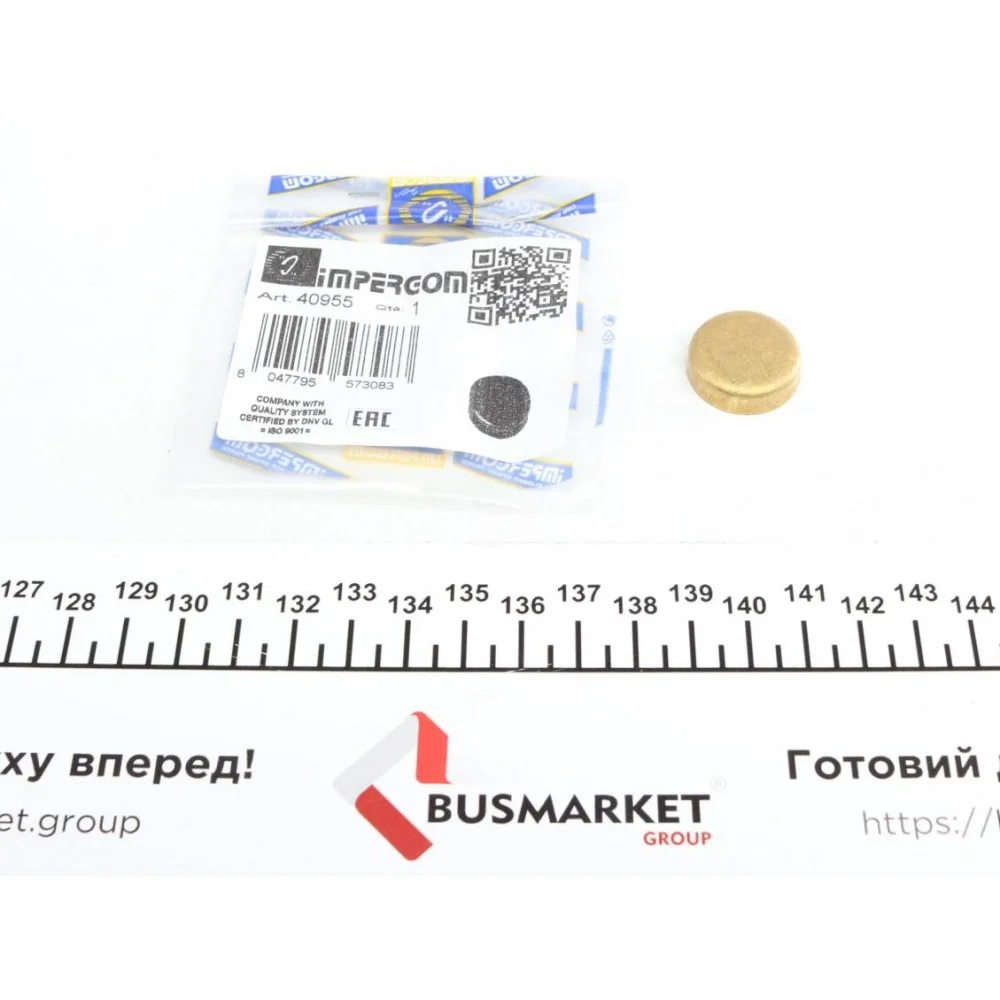 Заглушка блоку циліндрів (d=22,2mm) Латунь/Brass