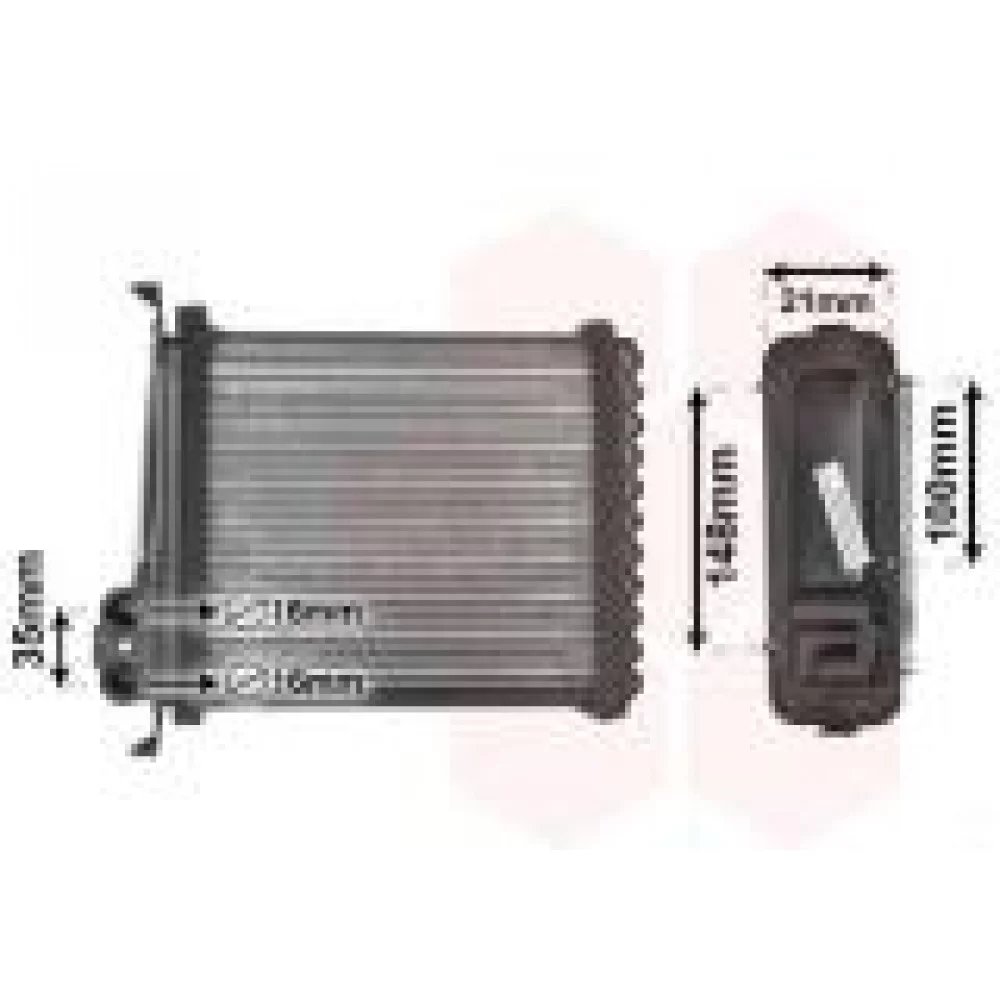 Радіатор пічки Volvo C70/S70/V70 95-05